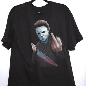 Spencer’s Halloween Michael Myers Black Graphic Men’s Tee